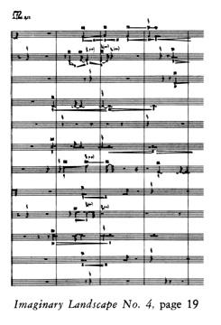 John Cage «Imaginary Landscape No. 4»